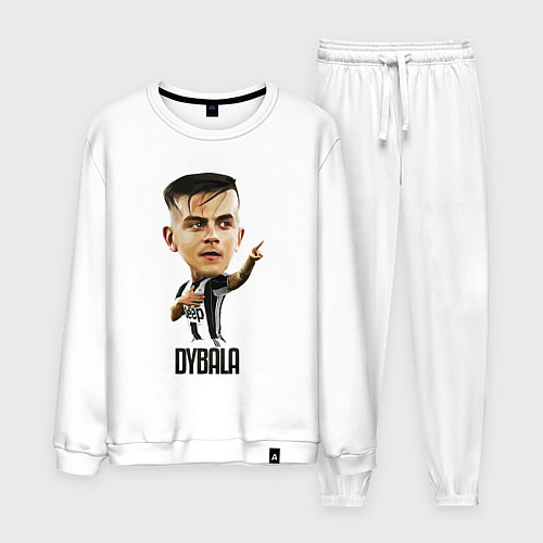 Мужской костюм Dybala / Белый – фото 1