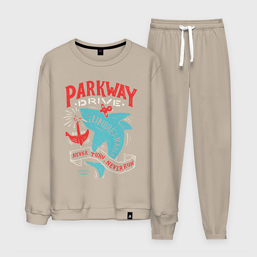 Мужской костюм Parkway Drive: Unbreakable / Миндальный – фото 1