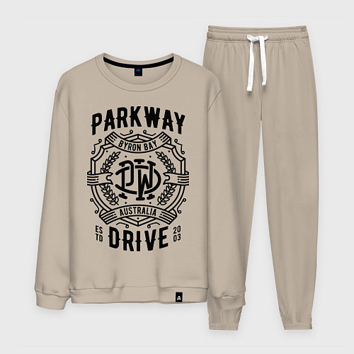 Мужской костюм Parkway Drive: Australia / Миндальный – фото 1