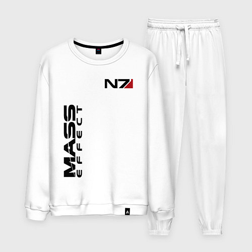 Мужской костюм MASS EFFECT N7 / Белый – фото 1