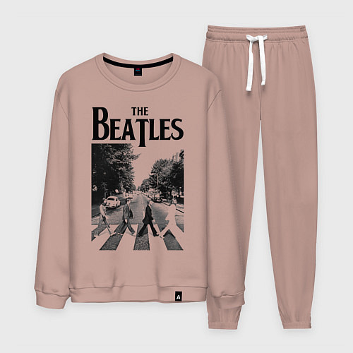 Мужской костюм The Beatles: Mono Abbey Road / Пыльно-розовый – фото 1