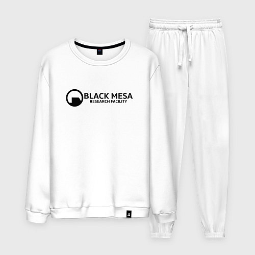 Мужской костюм Black Mesa: Research Facility / Белый – фото 1