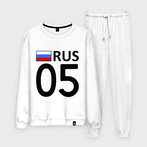 Мужской костюм RUS 05 / Белый – фото 1