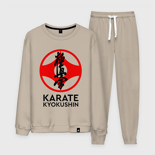 Мужской костюм Karate Kyokushin / Миндальный – фото 1