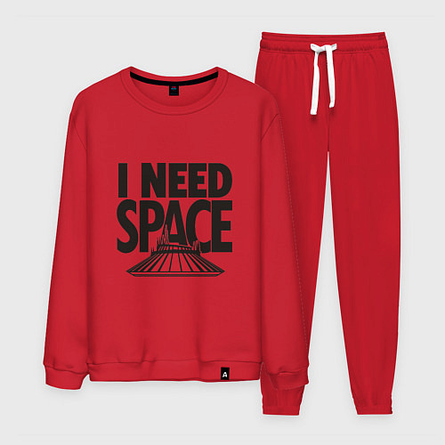 Мужской костюм I Need Space / Красный – фото 1