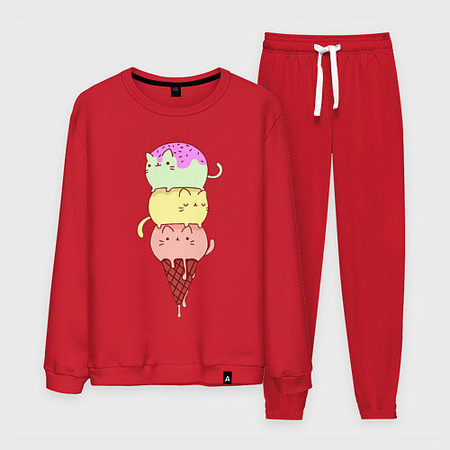 Мужской костюм Котомороженка / Красный – фото 1