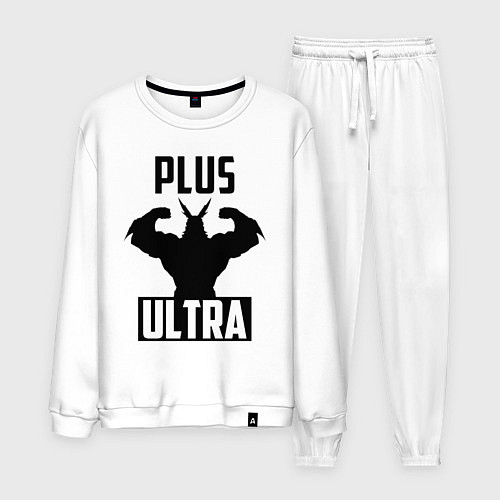 Мужской костюм PLUS ULTRA черный / Белый – фото 1