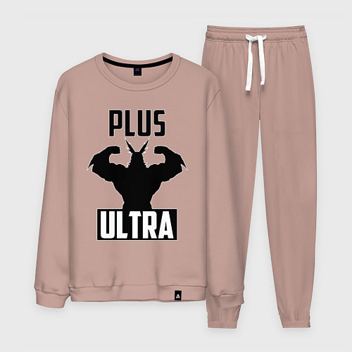 Мужской костюм PLUS ULTRA черный / Пыльно-розовый – фото 1