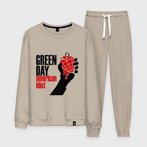 Мужской костюм Green Day: American idiot / Миндальный – фото 1
