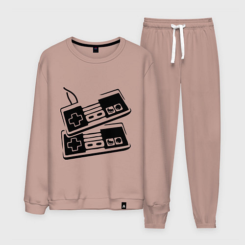 Мужской костюм Джойстики / Пыльно-розовый – фото 1