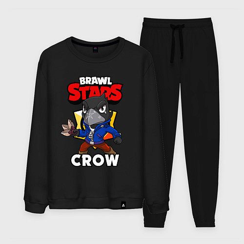 Мужской костюм BRAWL STARS CROW / Черный – фото 1
