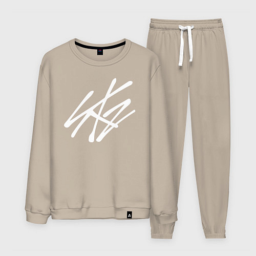 Мужской костюм Stray Kids / Миндальный – фото 1