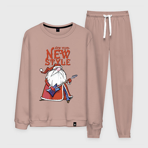 Мужской костюм New Year - new style! / Пыльно-розовый – фото 1