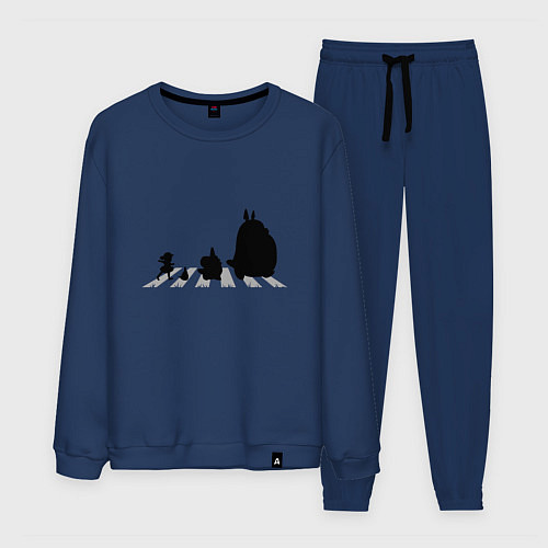 Мужской костюм Totoro Beatles / Тёмно-синий – фото 1