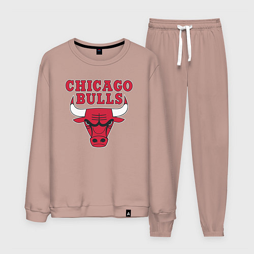 Мужской костюм CHICAGO BULLS / Пыльно-розовый – фото 1