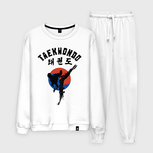 Мужской костюм Taekwondo / Белый – фото 1