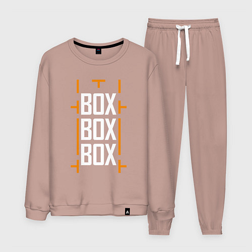 Мужской костюм Box box box / Пыльно-розовый – фото 1