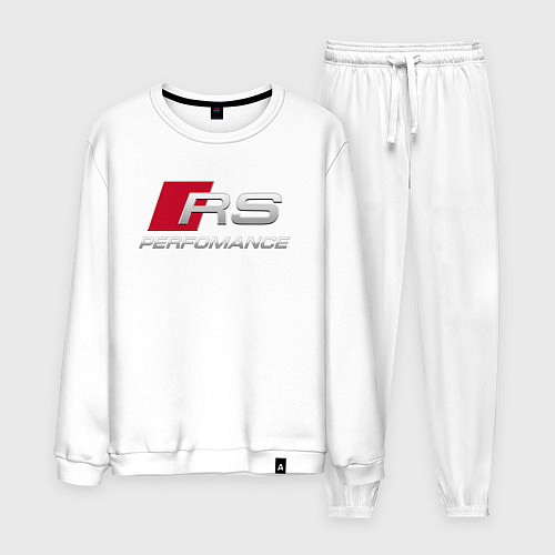 Мужской костюм AUDI RS / Белый – фото 1