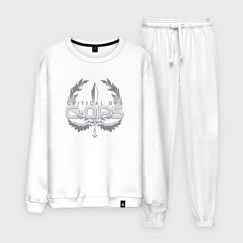 Мужской костюм Critical Ops / Белый – фото 1
