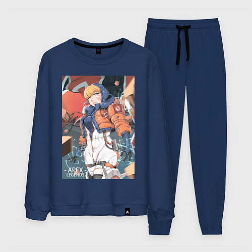 Мужской костюм Apex Legends Wattson / Тёмно-синий – фото 1