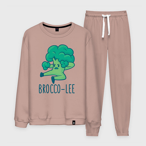 Мужской костюм Brocco Lee / Пыльно-розовый – фото 1