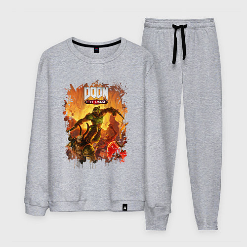 Мужской костюм DOOM / Меланж – фото 1