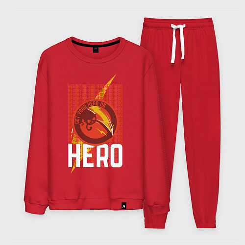 Мужской костюм HERO / Красный – фото 1
