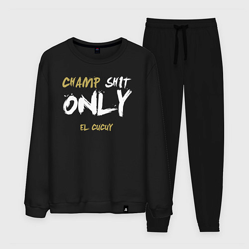 Мужской костюм Champ shit only / Черный – фото 1