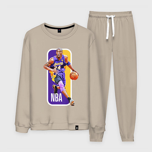 Мужской костюм NBA Kobe Bryant / Миндальный – фото 1