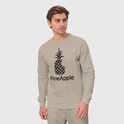 Костюм хлопковый мужской PineApple, цвет: миндальный — фото 2