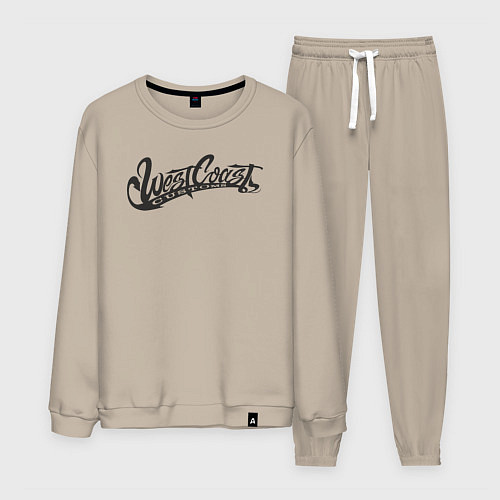 Мужской костюм West Coast Customs / Миндальный – фото 1