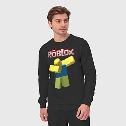 Костюм хлопковый мужской Roblox Dab, цвет: черный — фото 2