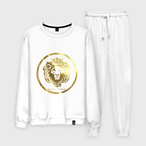 Мужской костюм Golden lion / Белый – фото 1