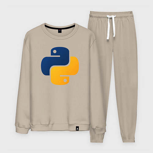 Мужской костюм Python / Миндальный – фото 1