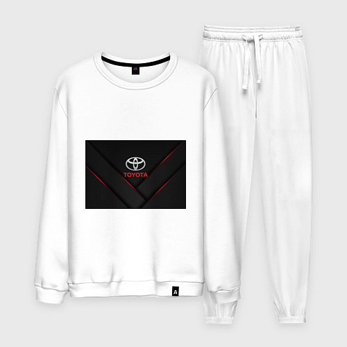 Мужской костюм TOYOTA / Белый – фото 1