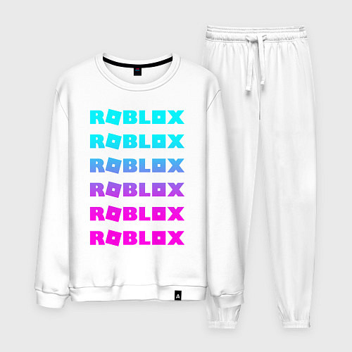 Мужской костюм ROBLOX / Белый – фото 1