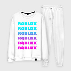 Костюм хлопковый мужской ROBLOX, цвет: белый