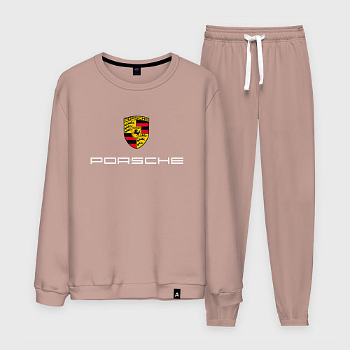 Мужской костюм PORSCHE / Пыльно-розовый – фото 1
