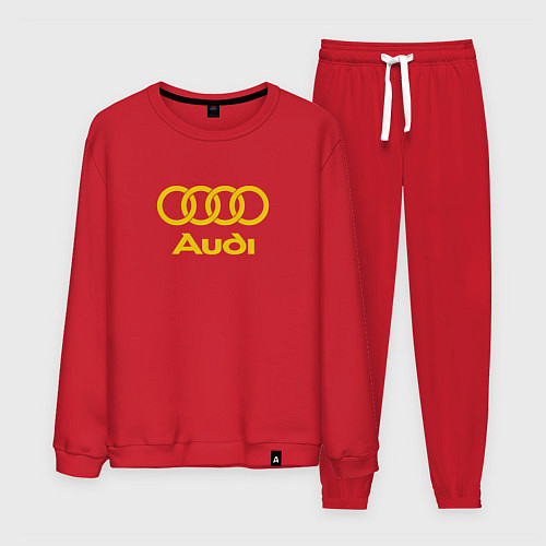 Мужской костюм Audi GOLD / Красный – фото 1