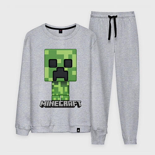 Мужской костюм MINECRAFT / Меланж – фото 1