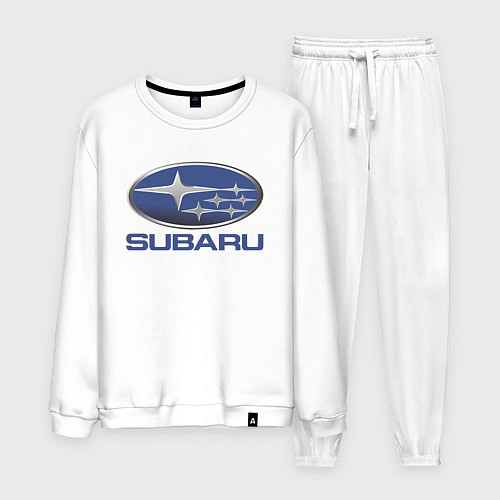 Мужской костюм SUBARU / Белый – фото 1