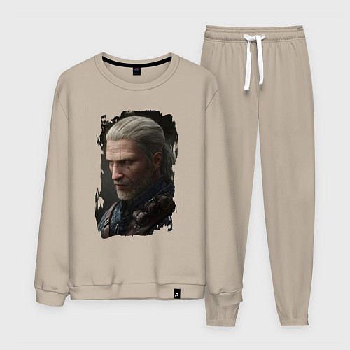 Мужской костюм ВЕДЬМАК / Миндальный – фото 1