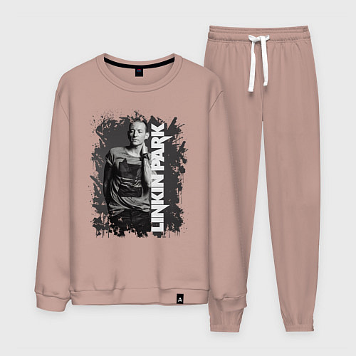 Мужской костюм LINKIN PARK / Пыльно-розовый – фото 1