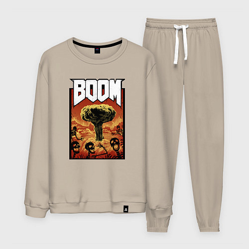 Мужской костюм DOOM BOOM / Миндальный – фото 1