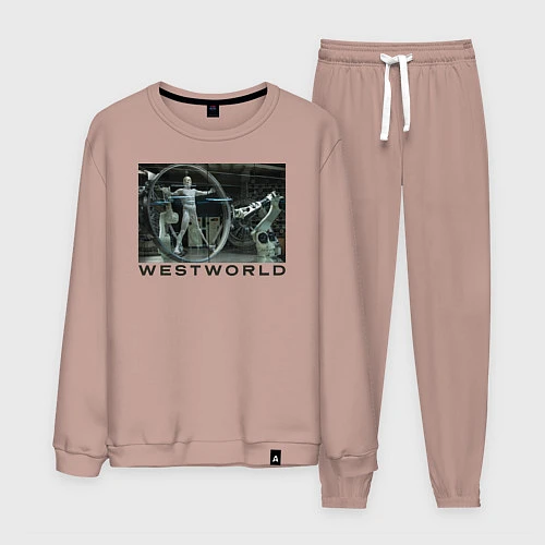 Мужской костюм Westworld / Пыльно-розовый – фото 1