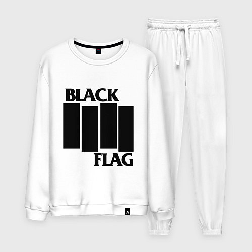 Мужской костюм BLACK FLAG / Белый – фото 1
