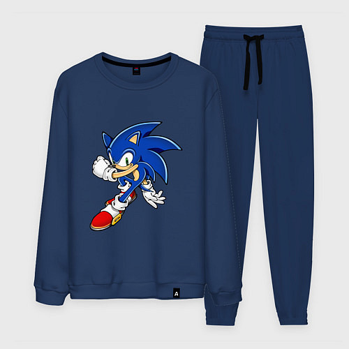 Мужской костюм Sonic / Тёмно-синий – фото 1