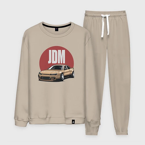 Мужской костюм JDM / Миндальный – фото 1