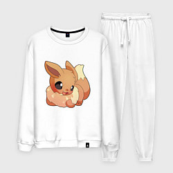 Костюм хлопковый мужской Иви, цвет: белый