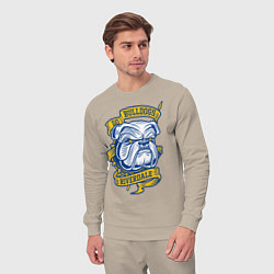 Костюм хлопковый мужской GO BULLDOGS, цвет: миндальный — фото 2